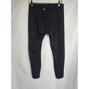Lululemon Wunder Train High-Rise Tight 25"Formation Camo Deep Coal Multi Sz 12